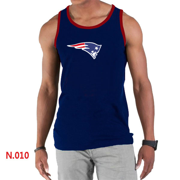 Nike NFL New England Patriots  Sideline Legend Authentic Logo men Tank Top D.Blue