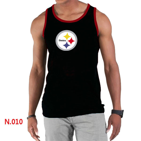 Nike NFL Pittsburgh Steelers Sideline Legend Authentic Logo men Tank Top Black