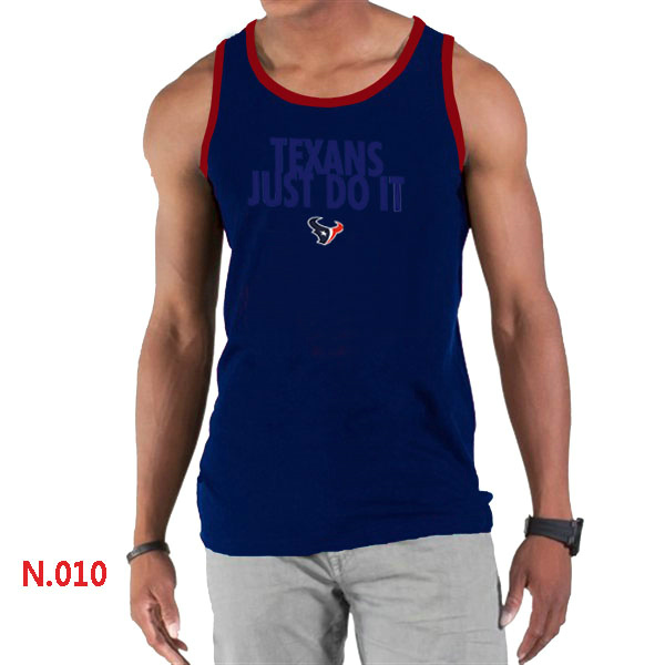 Nike NFL Houston Texans  Sideline Legend Authentic Logo men Tank Top D.Blue 2