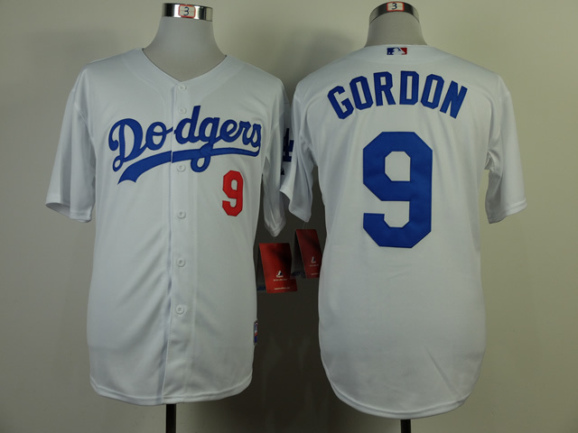 MLB Los Angeles Dodgers #9 Gordon Jersey Blue