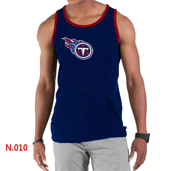 Nike NFL Tennessee Titans Sideline Legend Authentic Logo men Tank Top D.Blue