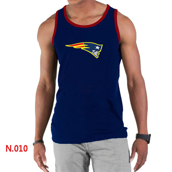 Nike NFL New England Patriots  Sideline Legend Authentic Logo men Tank Top D.Blue 2