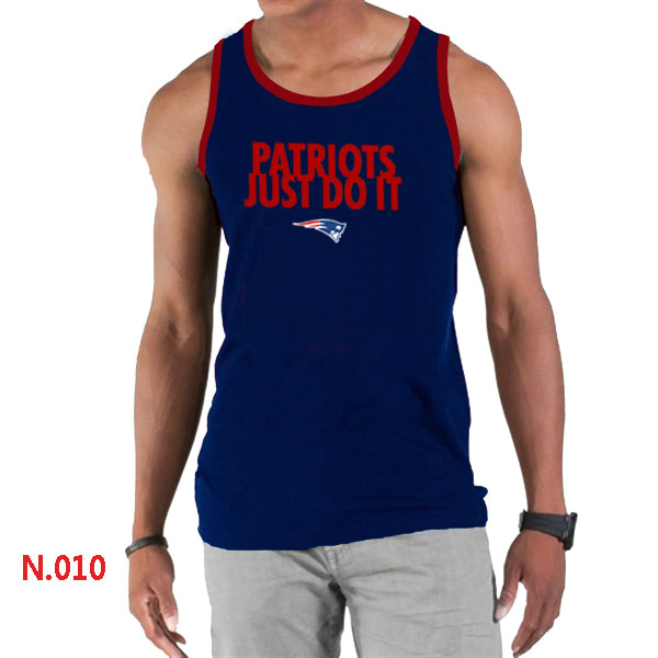 Nike NFL New England Patriots  Sideline Legend Authentic Logo men Tank Top D.Blue 3