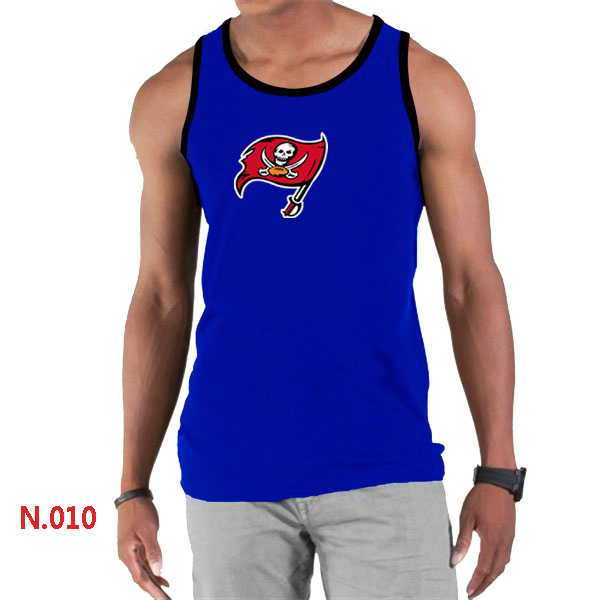 Nike NFL Tampa Bay Buccaneers Sideline Legend Authentic Logo men Tank Top Blue