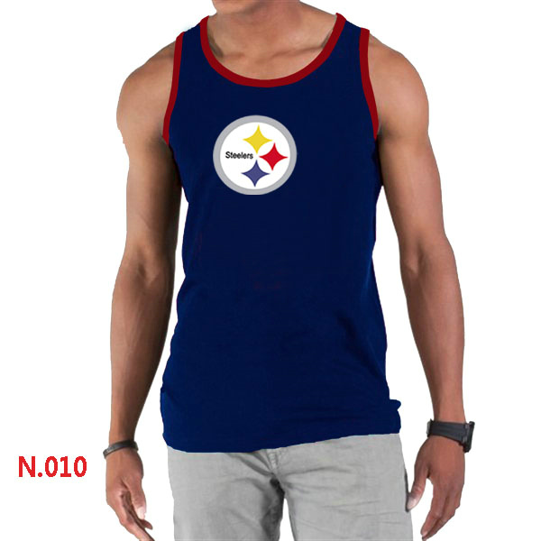 Nike NFL Pittsburgh Steelers Sideline Legend Authentic Logo men Tank Top D.Blue