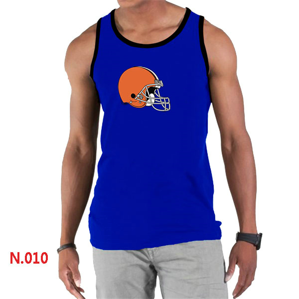 Nike NFL Cleveland Browns  Sideline Legend Authentic Logo men Tank Top Blue