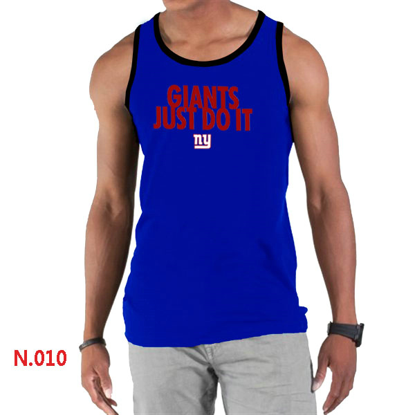 Nike NFL New York Giants  Sideline Legend Authentic Logo men Tank Top Blue 3