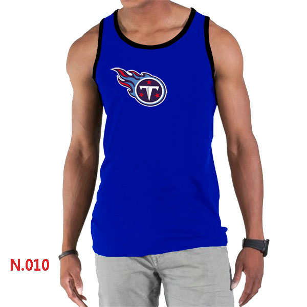 Nike NFL Tennessee Titans Sideline Legend Authentic Logo men Tank Top Blue