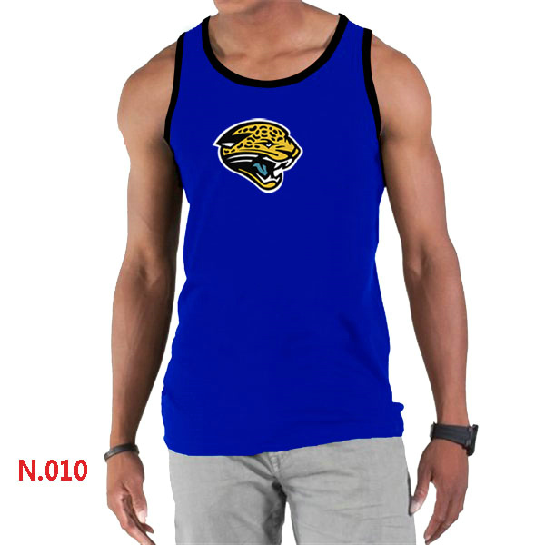 Nike NFL Jacksonville Jaguars  Sideline Legend Authentic Logo men Tank Top Blue