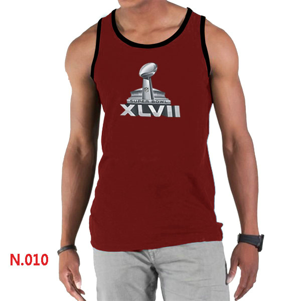 Nike NFL  Sideline Legend Authentic Logo men Tank Top Red 2