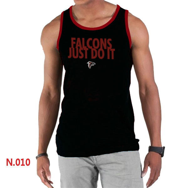 Nike NFL Atlanta Falcons Sideline Legend Authentic Logo men Tank Top Black 2