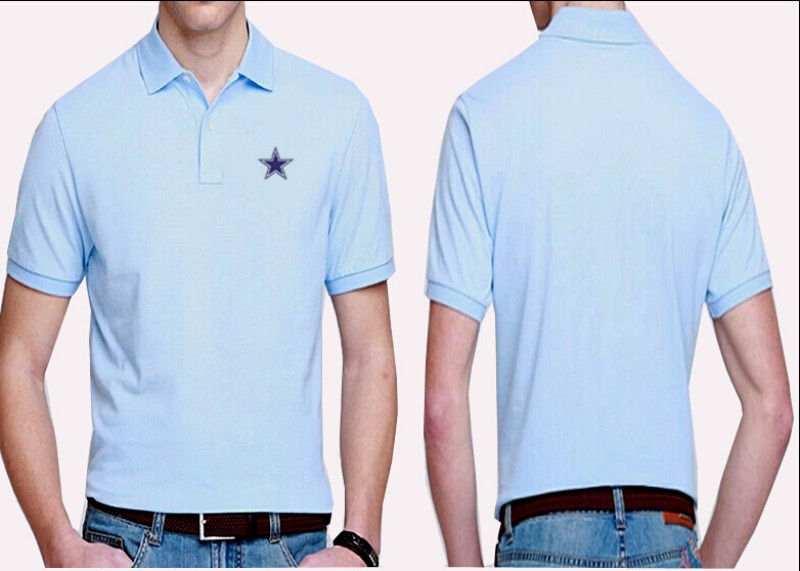 Dallas Cowboys L.Blue Fashion Polo