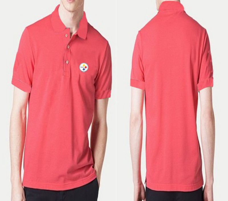 Pittsburgh Steelers Pink Fashion Polo