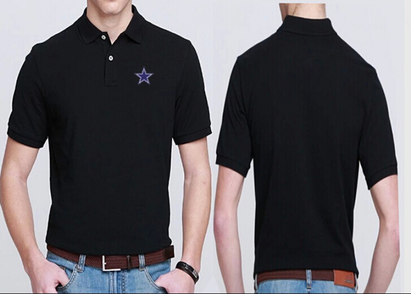 Dallas Cowboys Black Fashion Polo