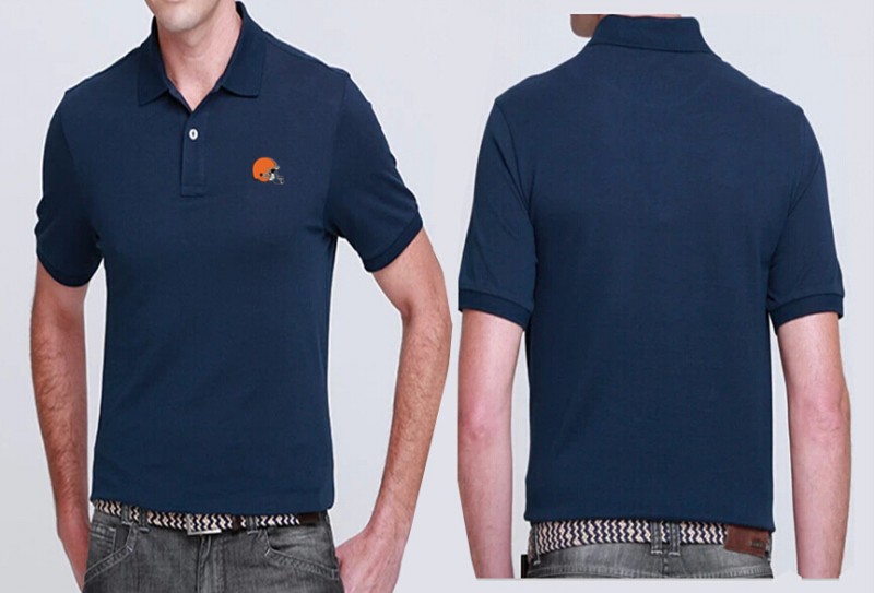Cleveland Browns D.Blue Fashion Polo