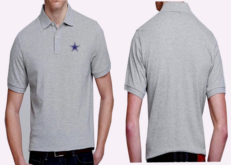 Dallas Cowboys Grey Fashion Polo