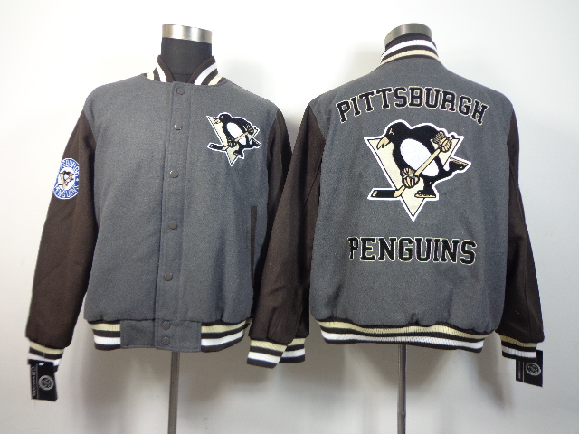 NHL Pittsburgh Penguins Black Jacket 3