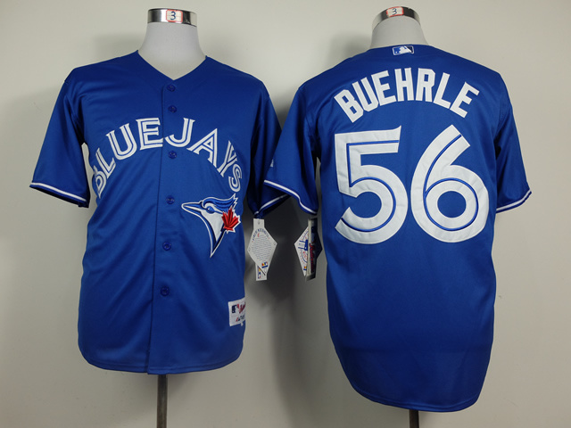 MLB Toronto blue jays #56 Buehrle Blue Jersey