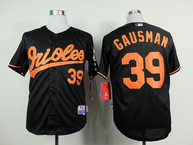 MLB Baltimore Orioles #39 Gausman Black Jersey