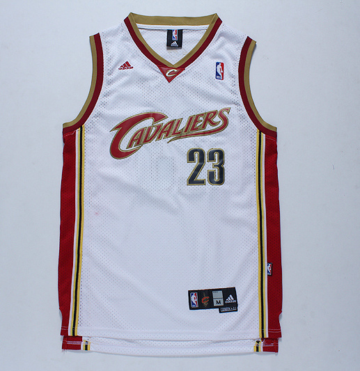 NBA Cleveland Cavaliers #23 James White Throwback Classic Jersey