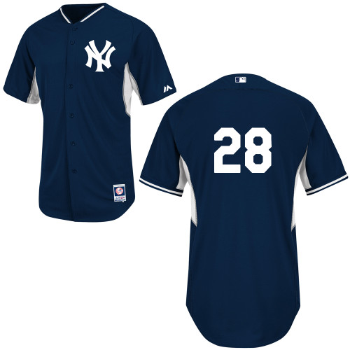 MLB New York Yankees #28 2014 Cool Base BP Jersey