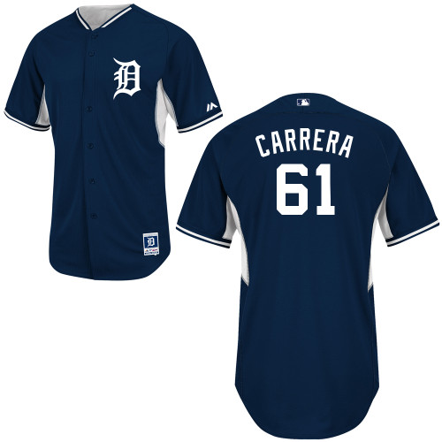 MLB Detroit Tigers #61 Carrera 2014 Cool Base BP Jersey