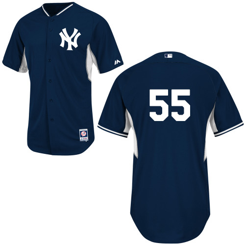 MLB New York Yankees #55 2014 Cool Base BP Jersey