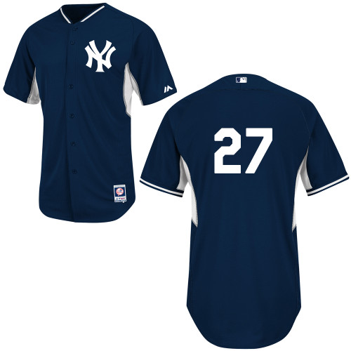 MLB New York Yankees #27 2014 Cool Base BP Jersey