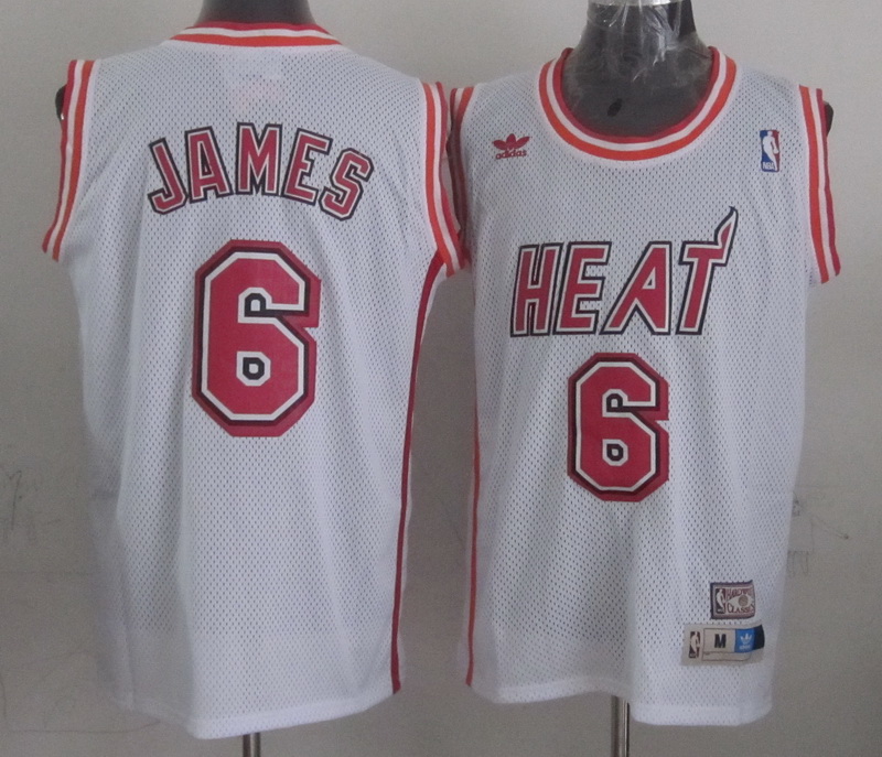 NBA Miami Heat #6 James White Mesh  Jersey