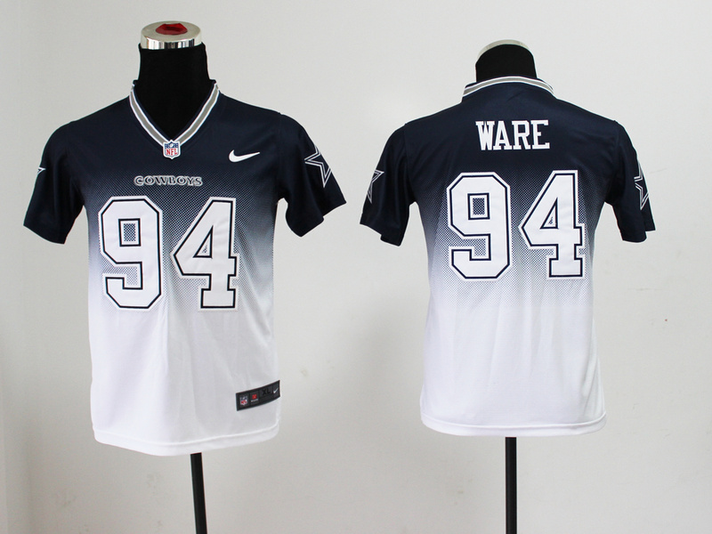 Nike Dallas Cowboys #94 Ware Drift Fashion Youth Jersey