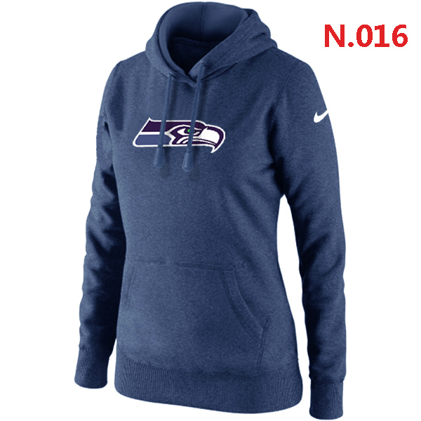 NFL Seattle Seahawks Blue  Hoodie for Women