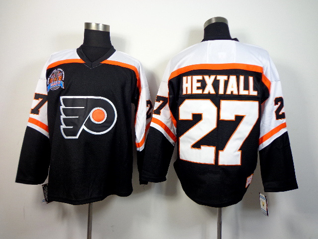 NHL Philadelphia Flyers #27 Hextall Black Jersey