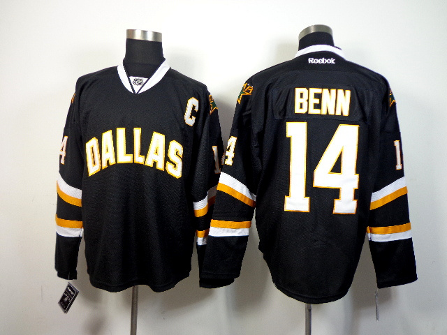NHL Dallas Stars #14 Benn Black Jersey