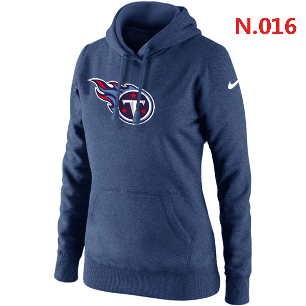 NFL Tennessee Titans Blue Hoodie for Women