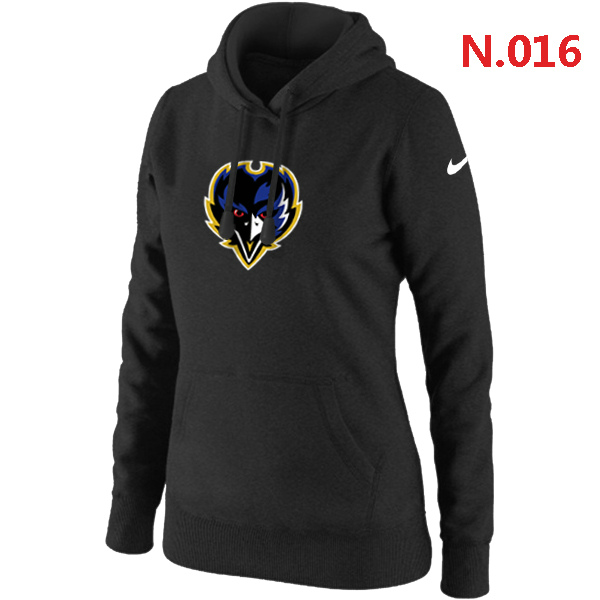 NFL  Baltimore Ravens Women Hoodie Black