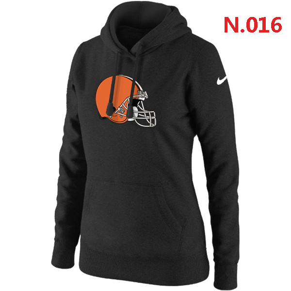 NFL Cleveland Browns Black Hoodie for Women