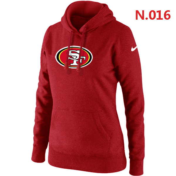 NFL San Francisco 49ers Women Hoodie Red