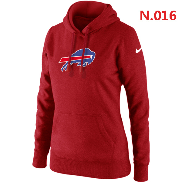 NFL Buffalo Bills Red Hoodie for Women