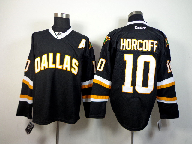 NHL Dallas Stars #10 Horcoff Black Jersey