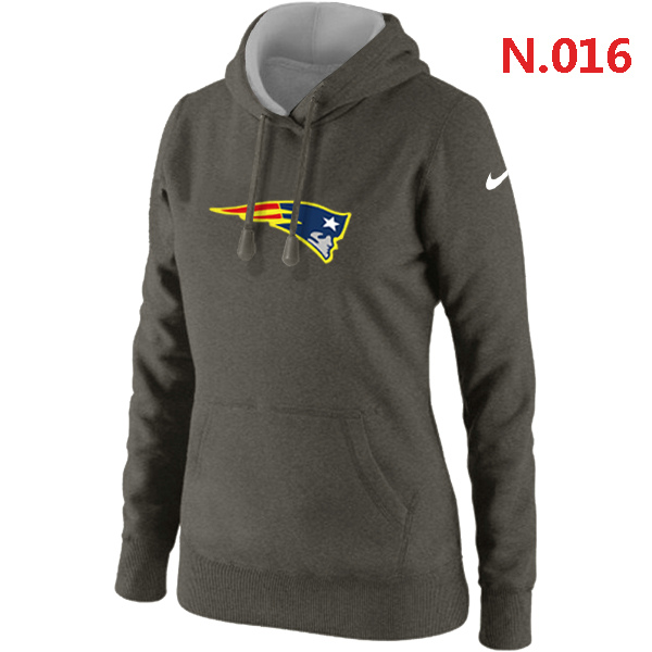NFL New England Patriots D.Grey Hoodie for Women