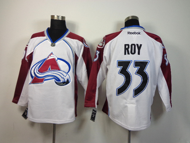 NHL Colorado Avalanche #33 Roy White Jersey