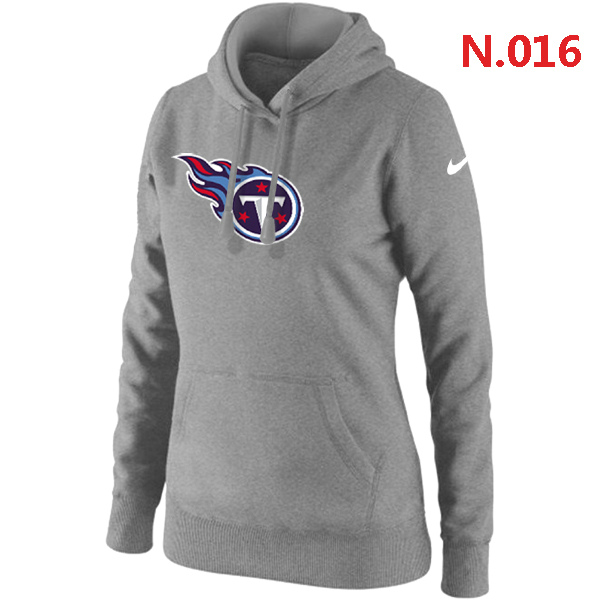 NFL Tennessee Titans Grey Hoodie for Women