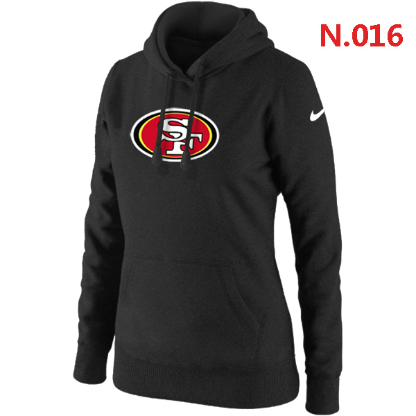 NFL San Francisco 49ers Women Hoodie Black