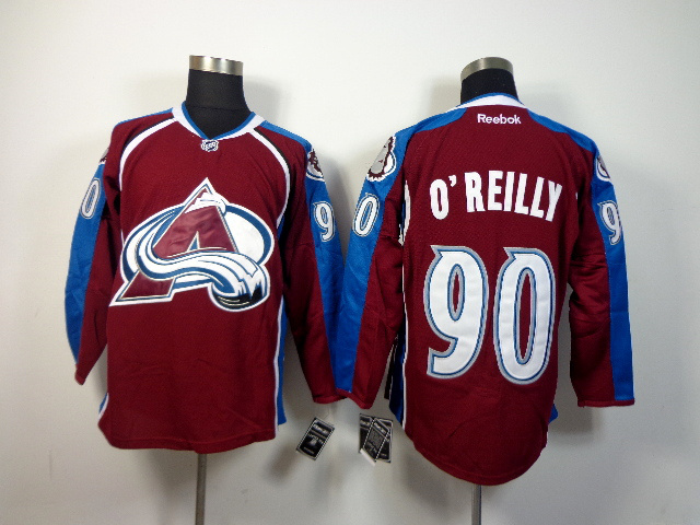 NHL Colorado Avalanche #90 OReilly Red Jersey