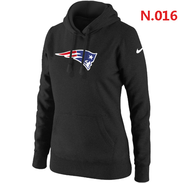 NFL New England Patriots Black color Hoodie for Women