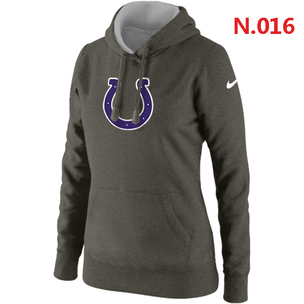 NFL Indianapolis Colts  Dark Grey Hoodie for Women