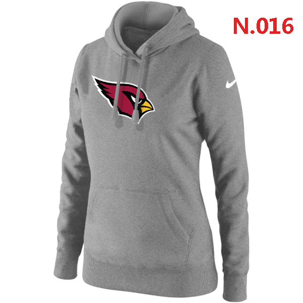 NFL Arizona Cardinals Grey Hoodie for Women