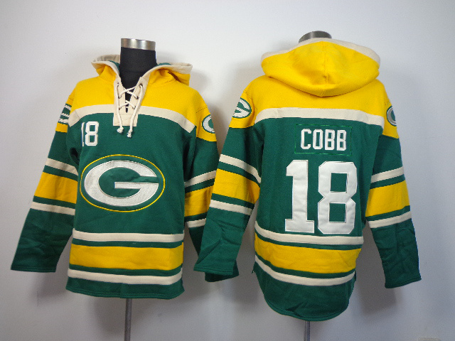 NFL Green Bay Packers #18 Cobb Green Hoodie