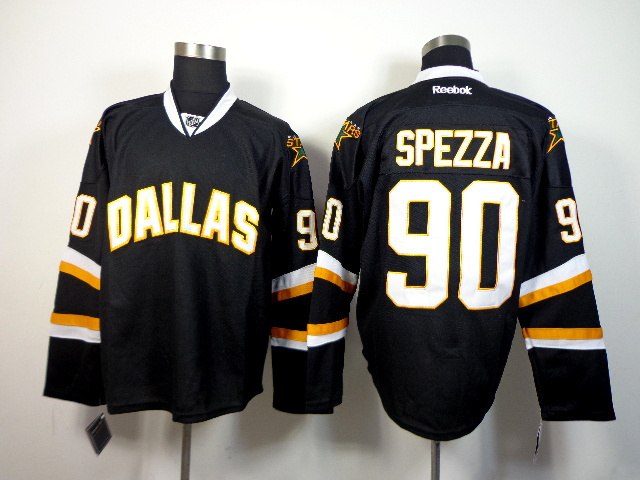 NHL Dallas Stars #90 Spezza Black Jersey