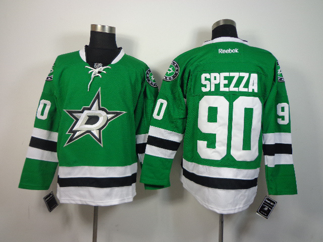 NHL Dallas Stars #90 Spezza Green Jersey